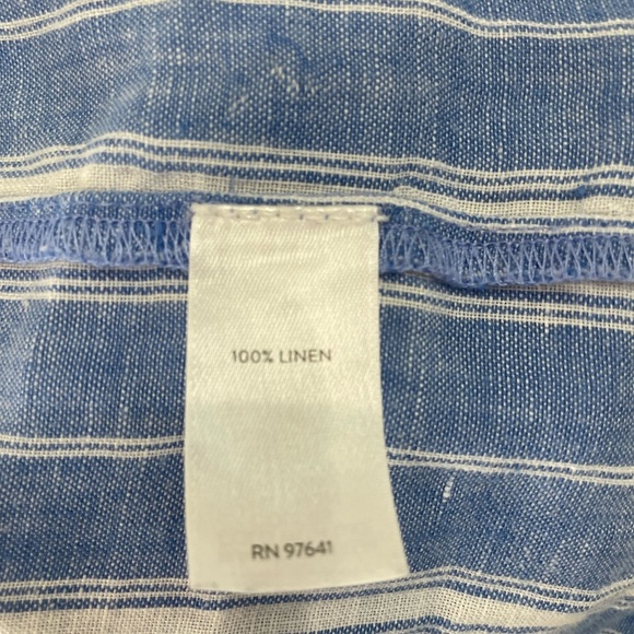 J. Jill Linen Shirt Size S Petite - Picture 4 of 4